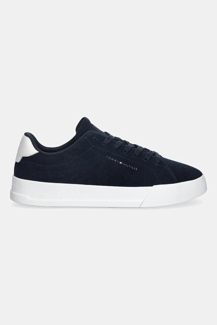 Велурени маратонки Tommy Hilfiger TH COURT CORE SUEDE