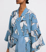 Blue Silk Amaya Cordelia Robe