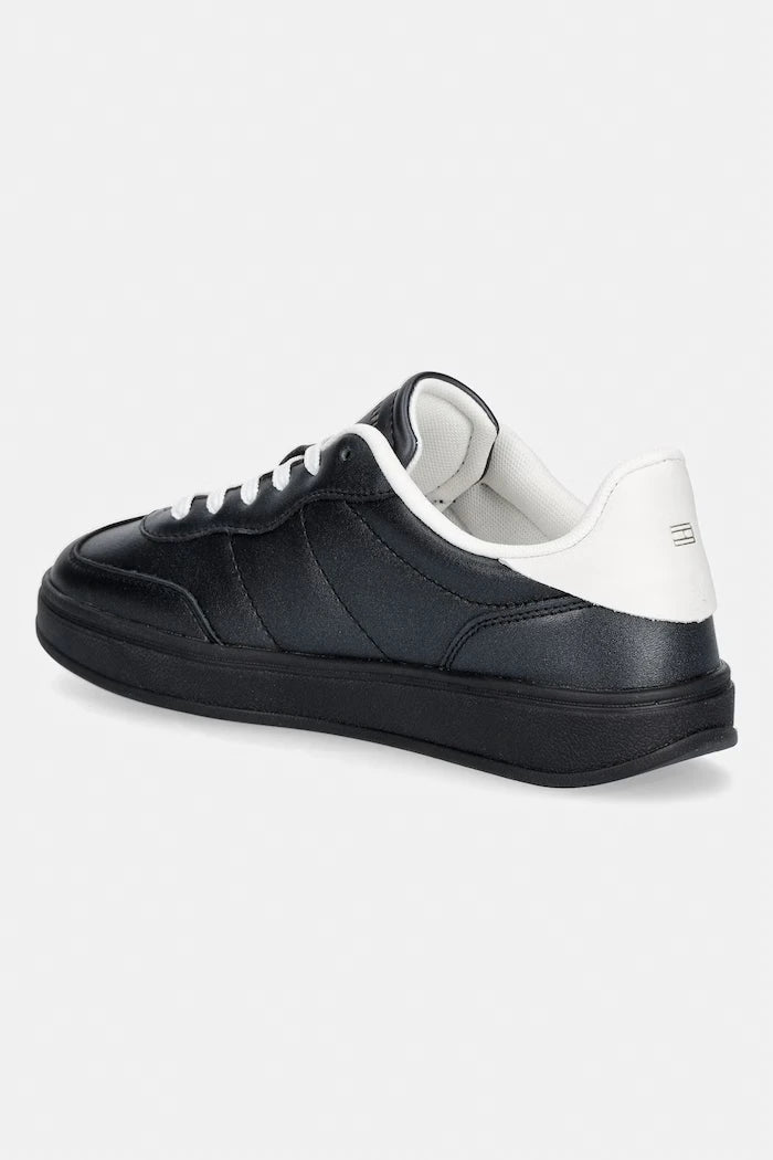 Tommy Hilfiger TH HERITAGE SHINY SNEAKER kadın deri sneaker
