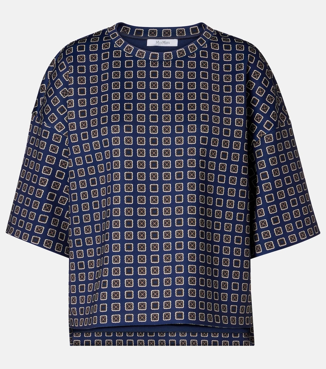 Max Mara - Notizia printed jersey top