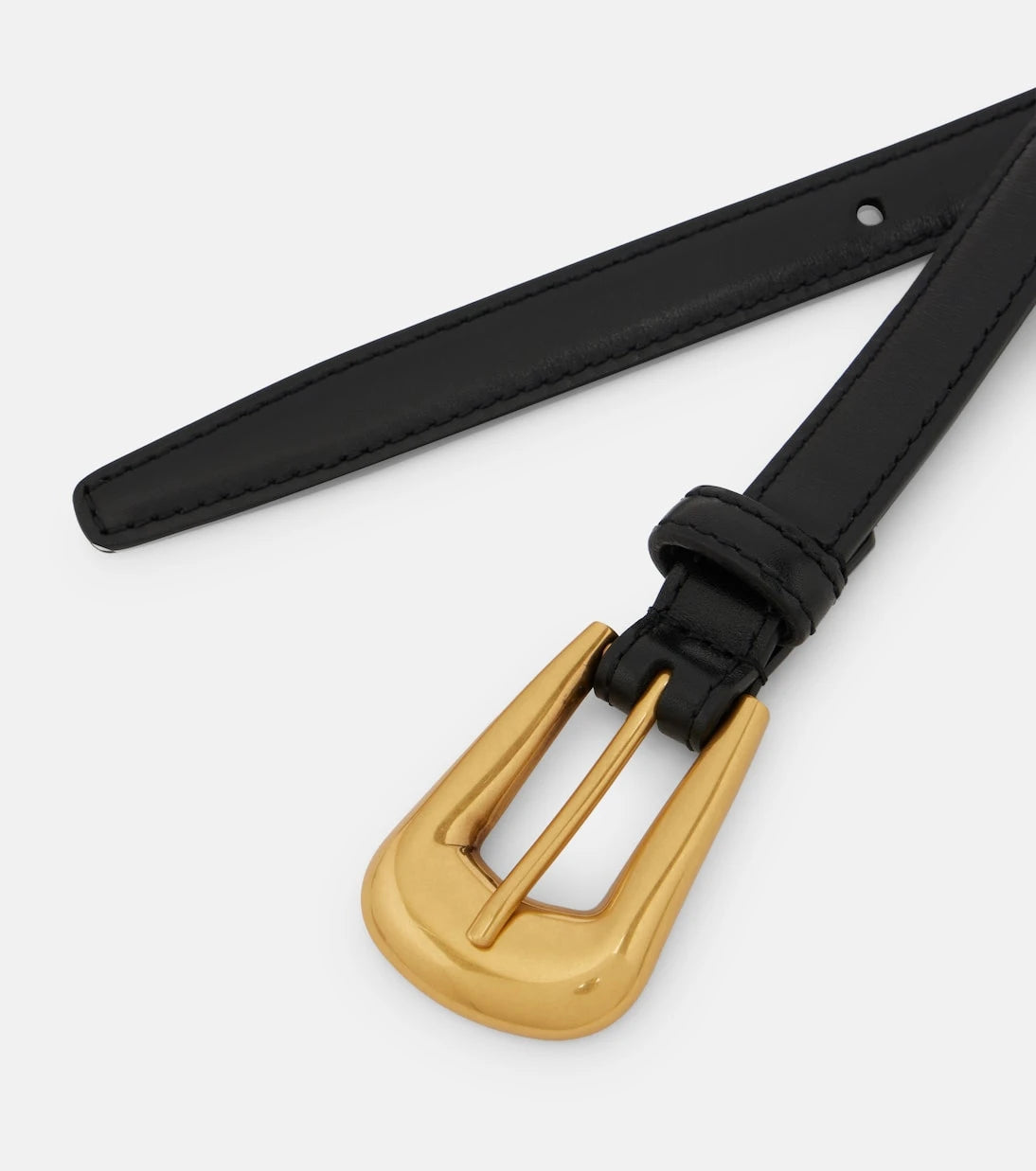 Saint Laurent - Folk leather belt