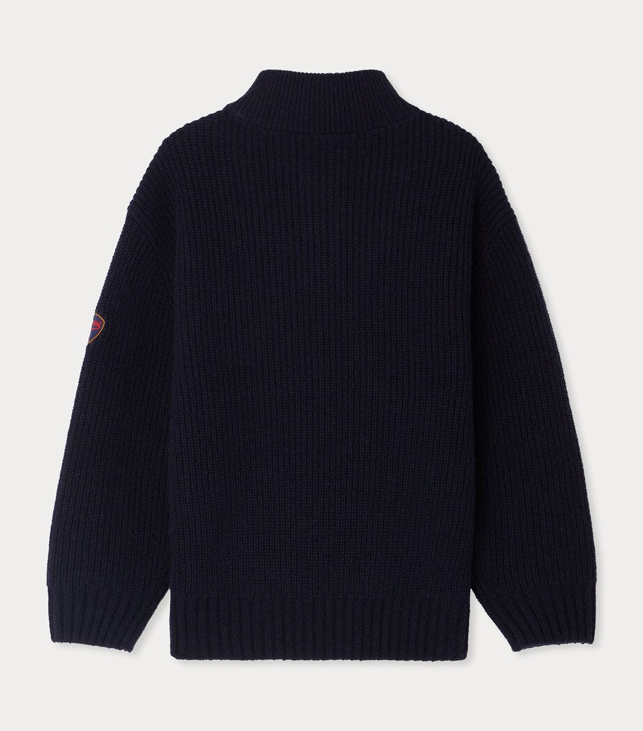 Wool Quarter-Zip Sweater (10-14 Years)