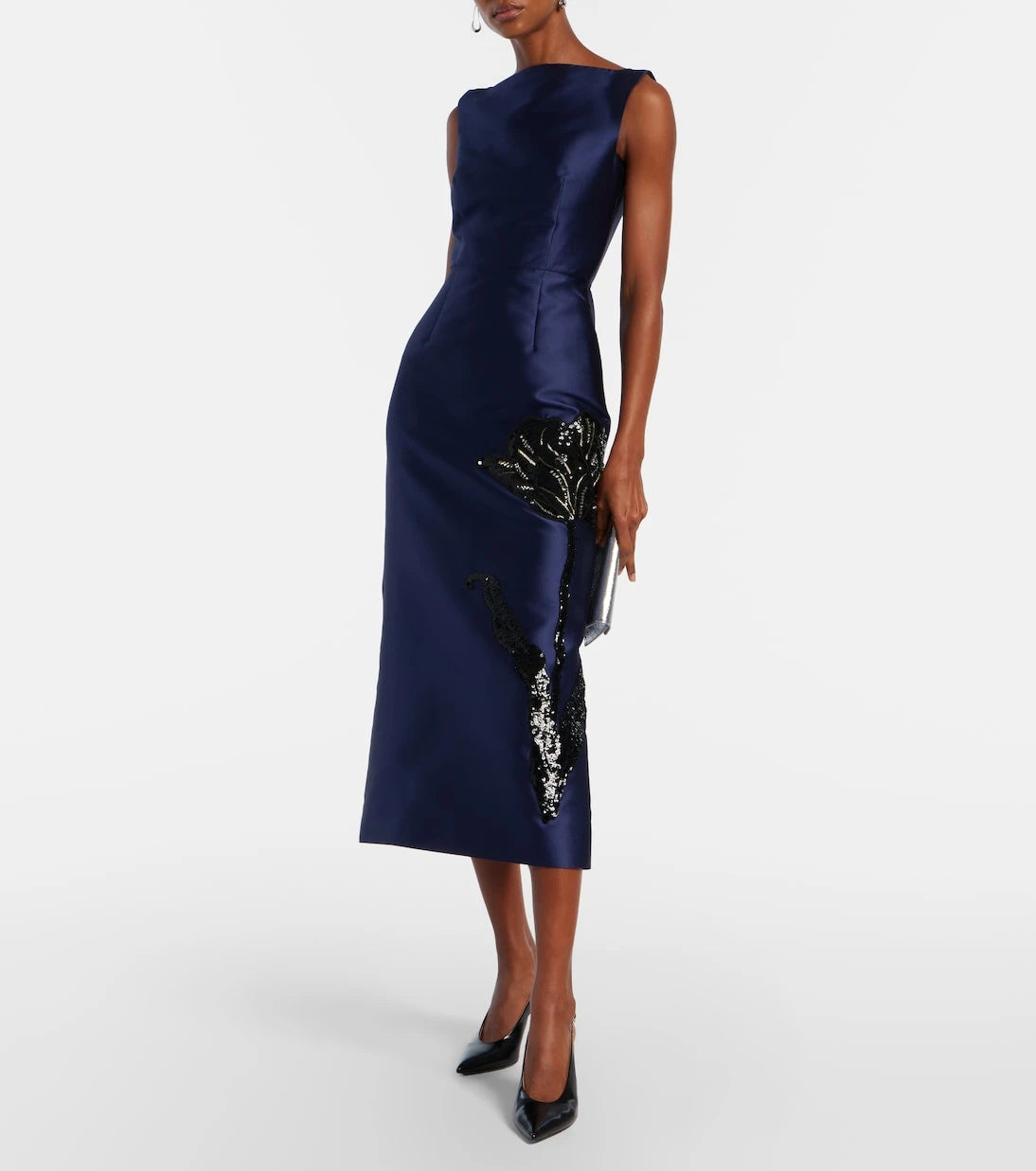 Erdem - Embellished midi dress