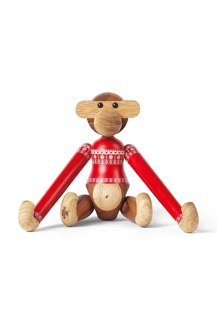 Dekoratif Figür Kay Bojesen Monkey Christmas Jumper 2024 S