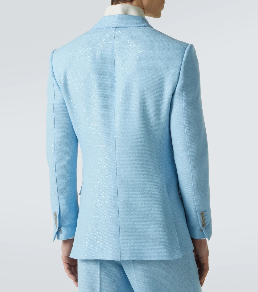 Tom Ford - Sequined wool-blend suit jacket