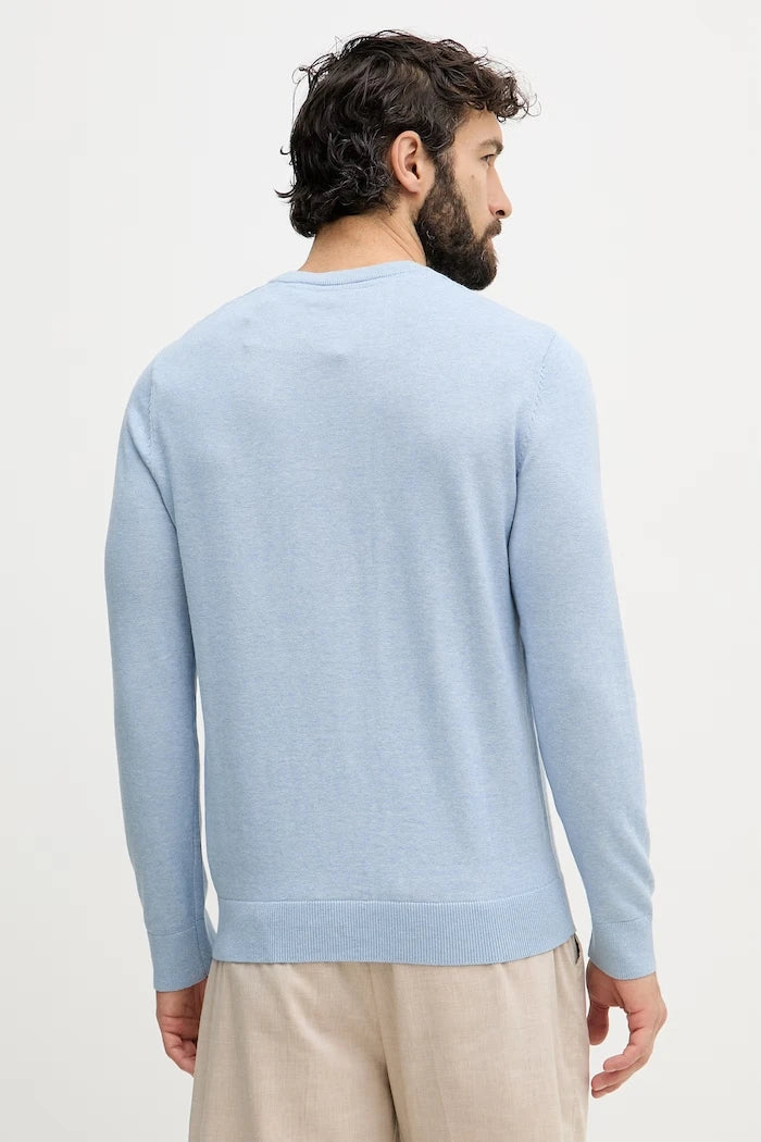 U.S. Polo Assn. пуловер мъжки от памук DHM KNIT