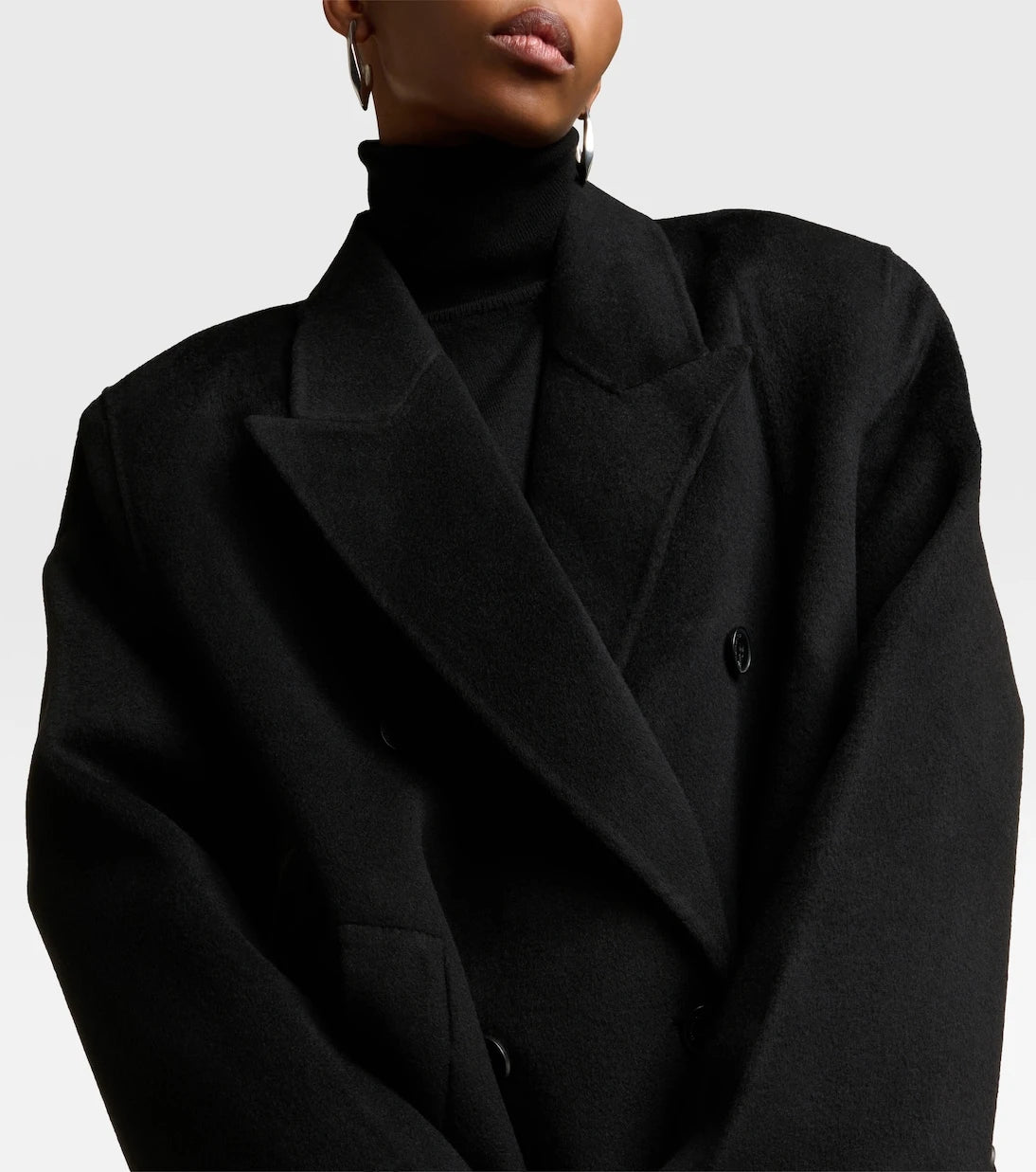 The Frankie Shop - Gaia oversized wool-blend coat