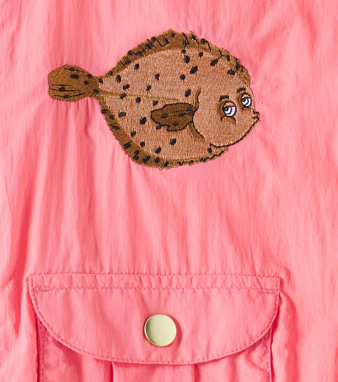 Mini Rodini - Flundra embroidered bomber jacket