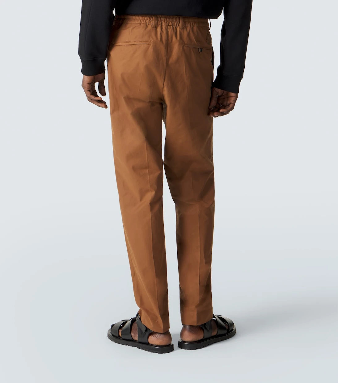 Moncler - Cotton-blend straight pants