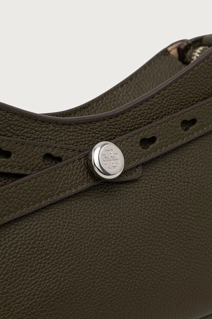 Tory Burch kadın deri crossbody çanta Romy Zip