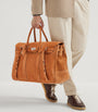 Brunello Cucinelli Suede Country Holdall