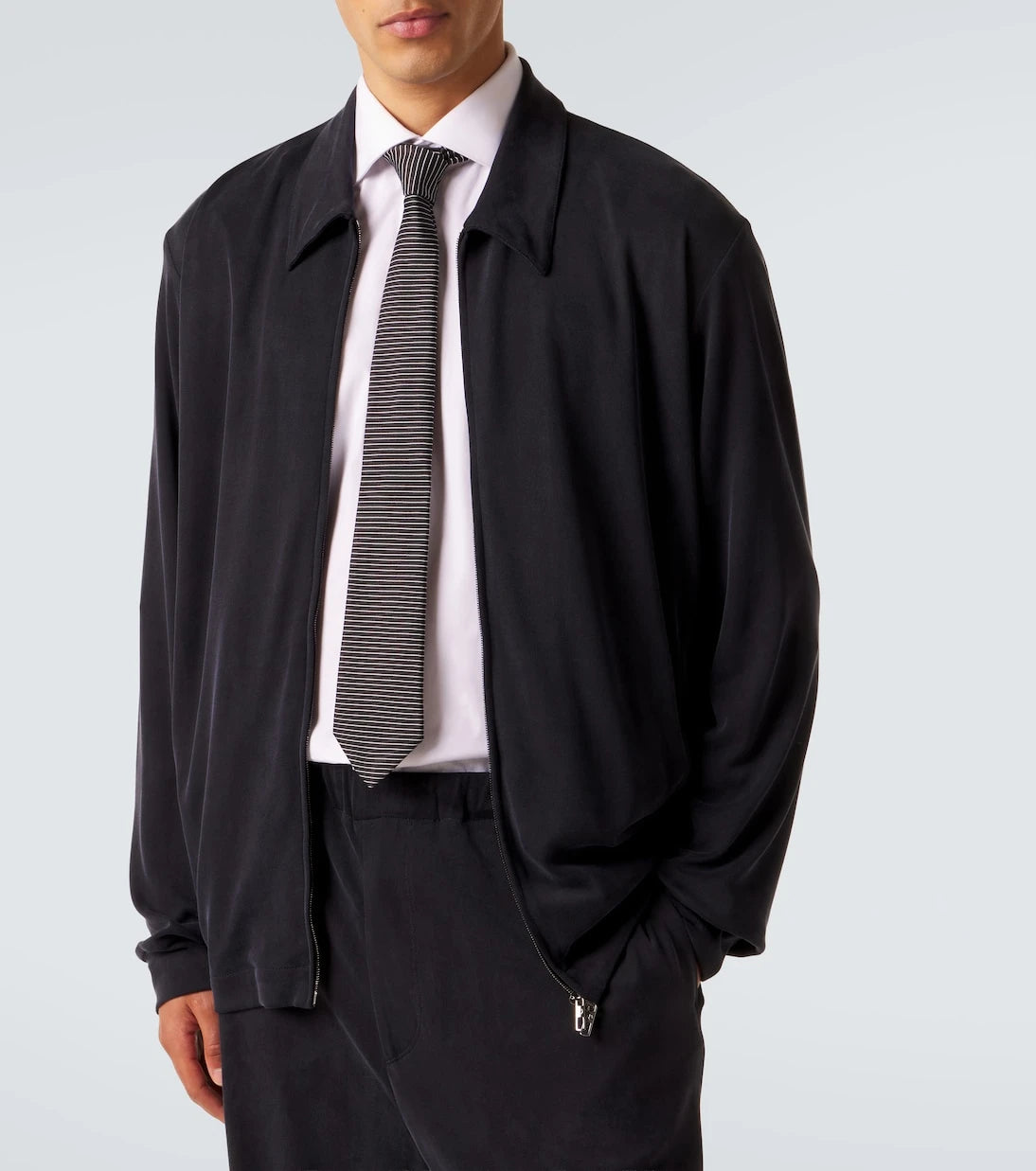 Giorgio Armani - Striped silk tie