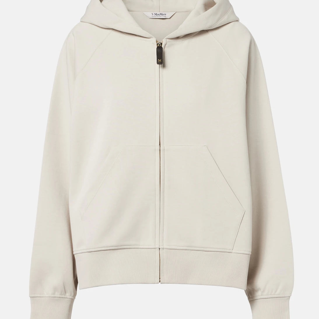 'S Max Mara - Alma cotton-blend hoodie