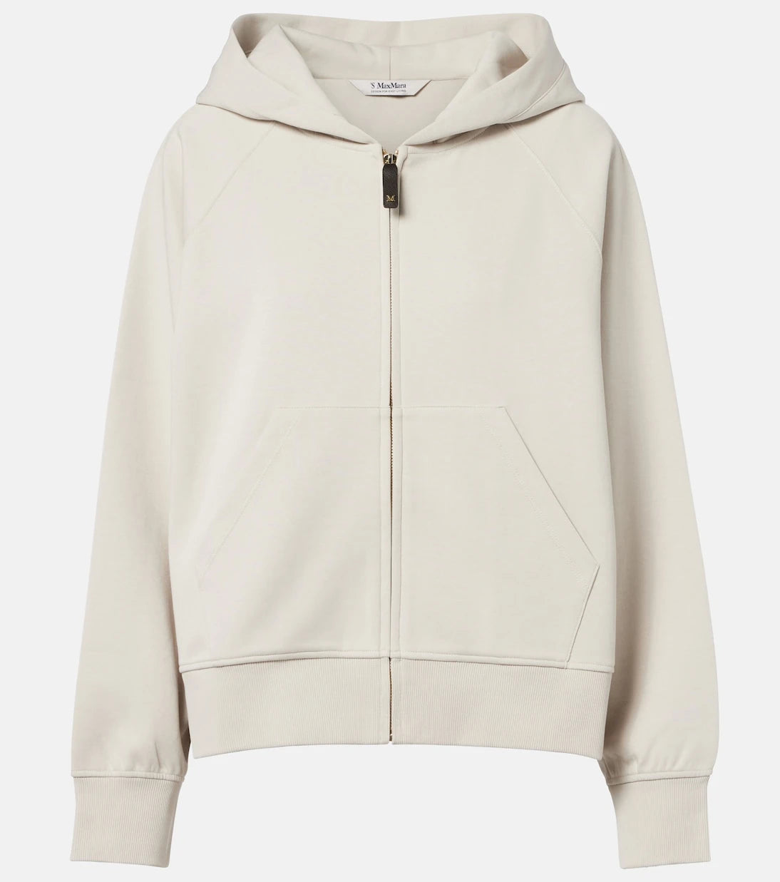 'S Max Mara - Alma cotton-blend hoodie