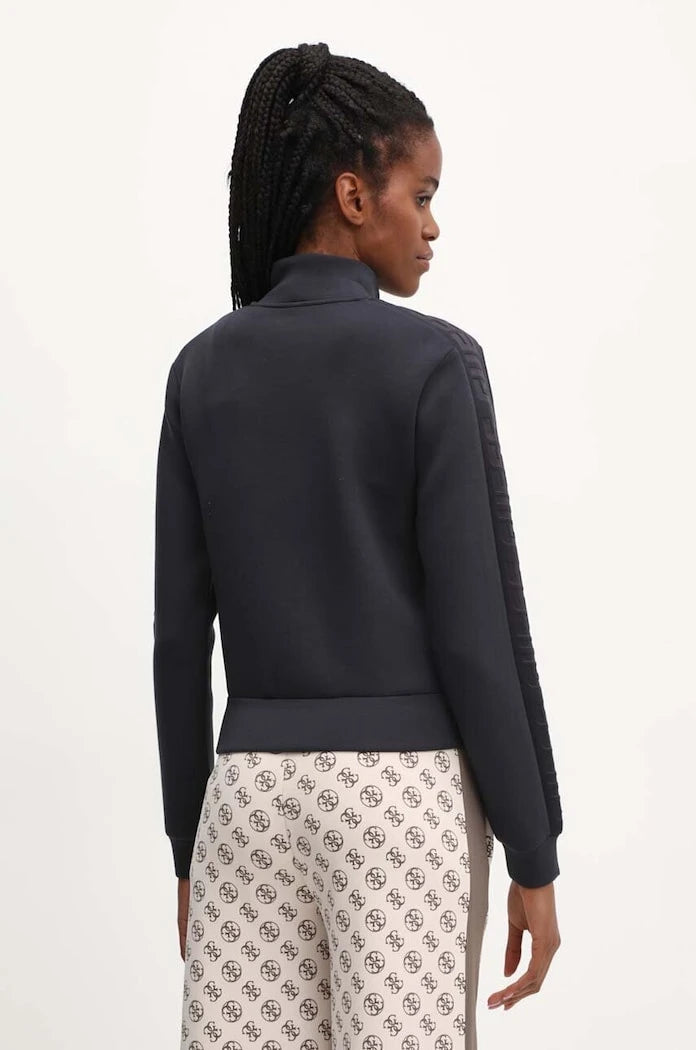 Guess fermuarlı kadın viskon sweatshirt NEW ALLIE
