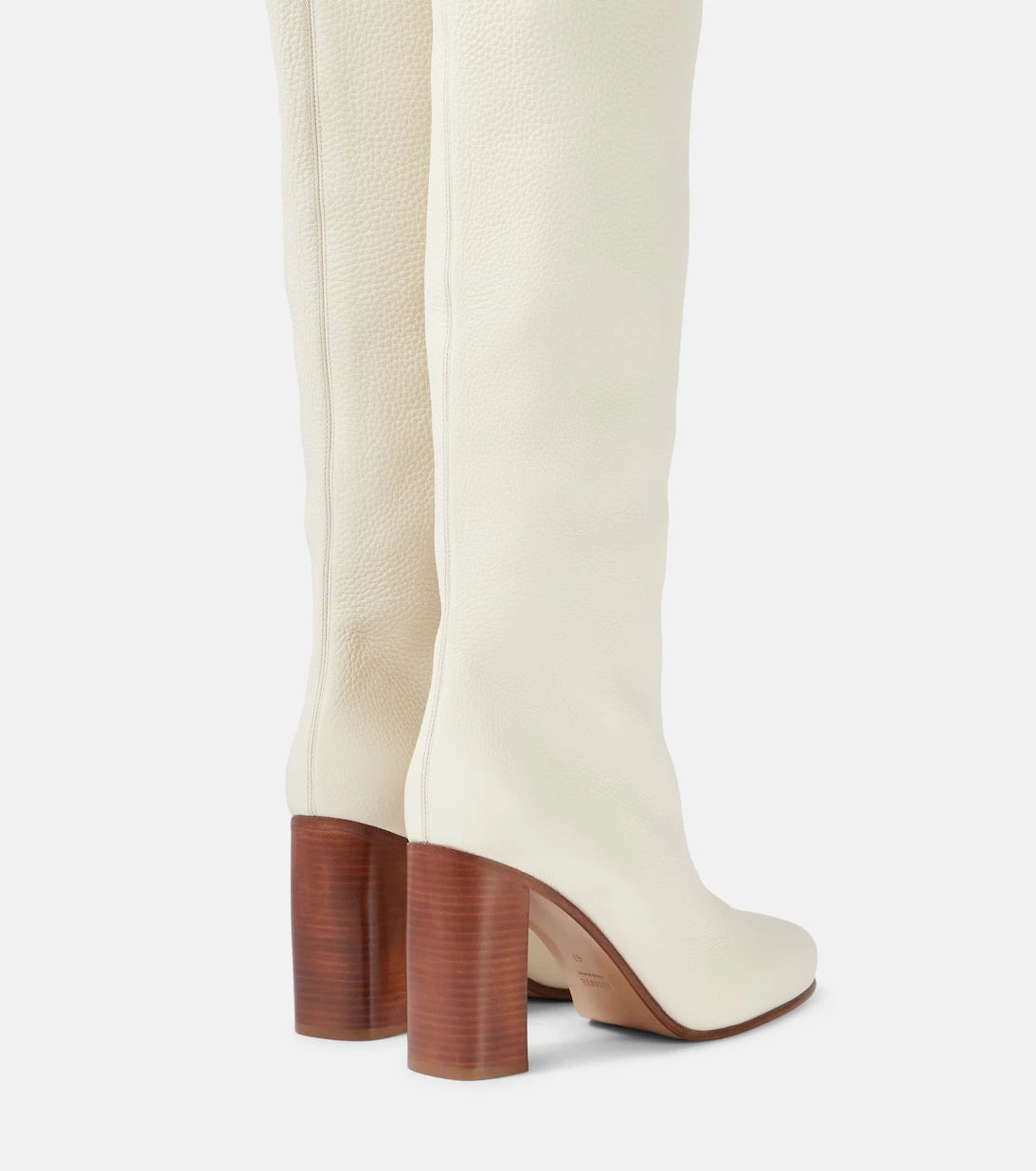 Khaite - Willow leather knee-high boots