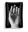 Rectangular Mano Con Coccinella Ashtray