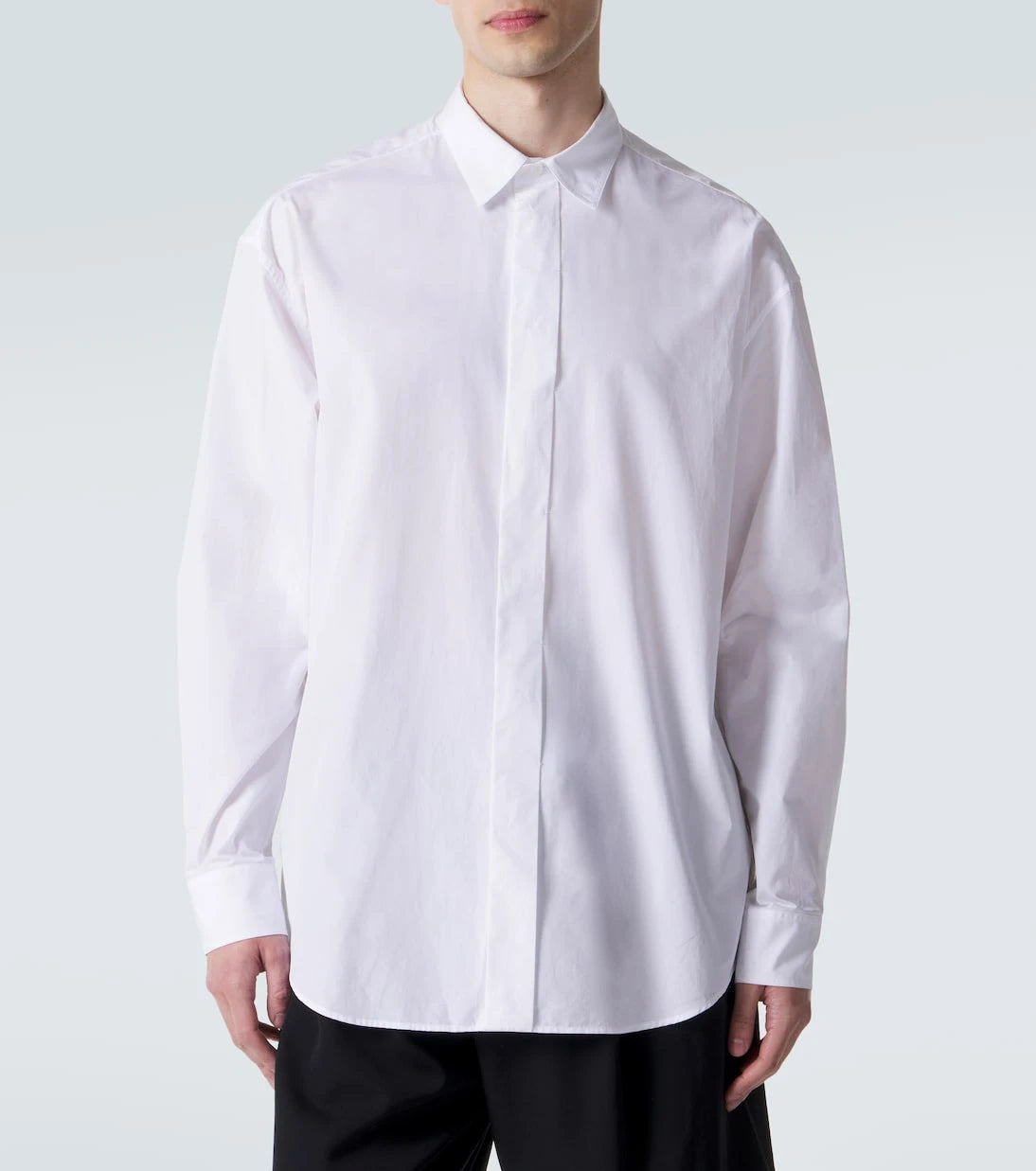 The Row - Nilo cotton poplin shirt