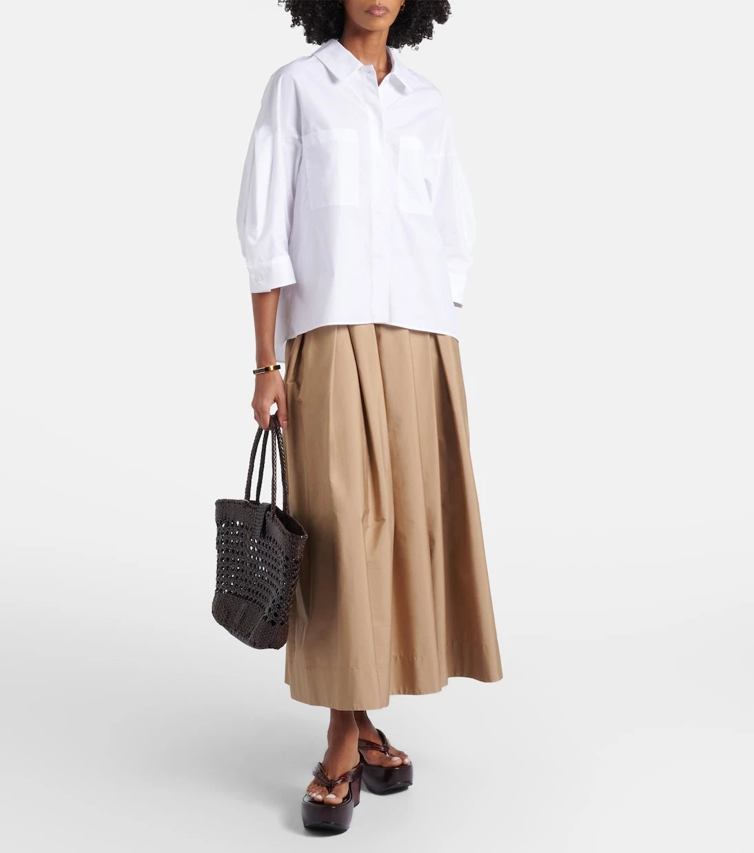 'S Max Mara - Ancella cotton shirt