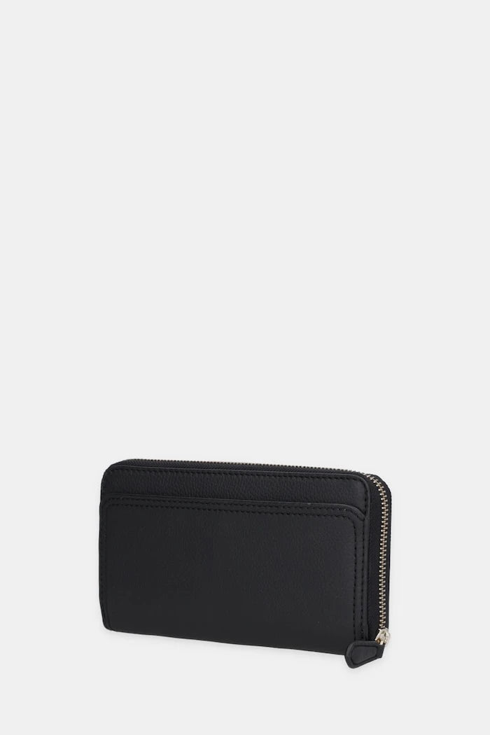 BOSS портфейл дамски от кожа Lenah Ziparound