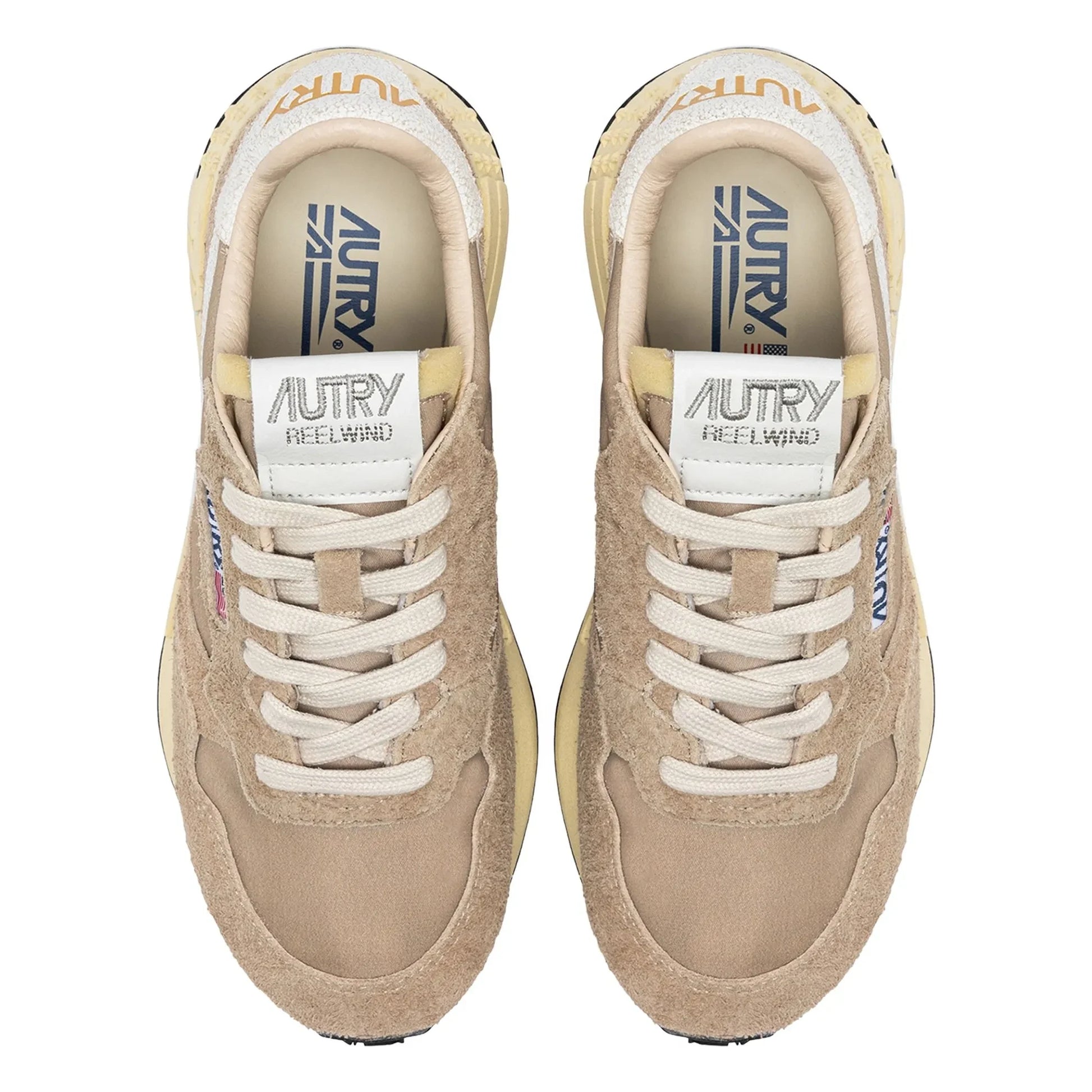 Autry - Reelwind Low Nylon Sneakers | Dark Beige