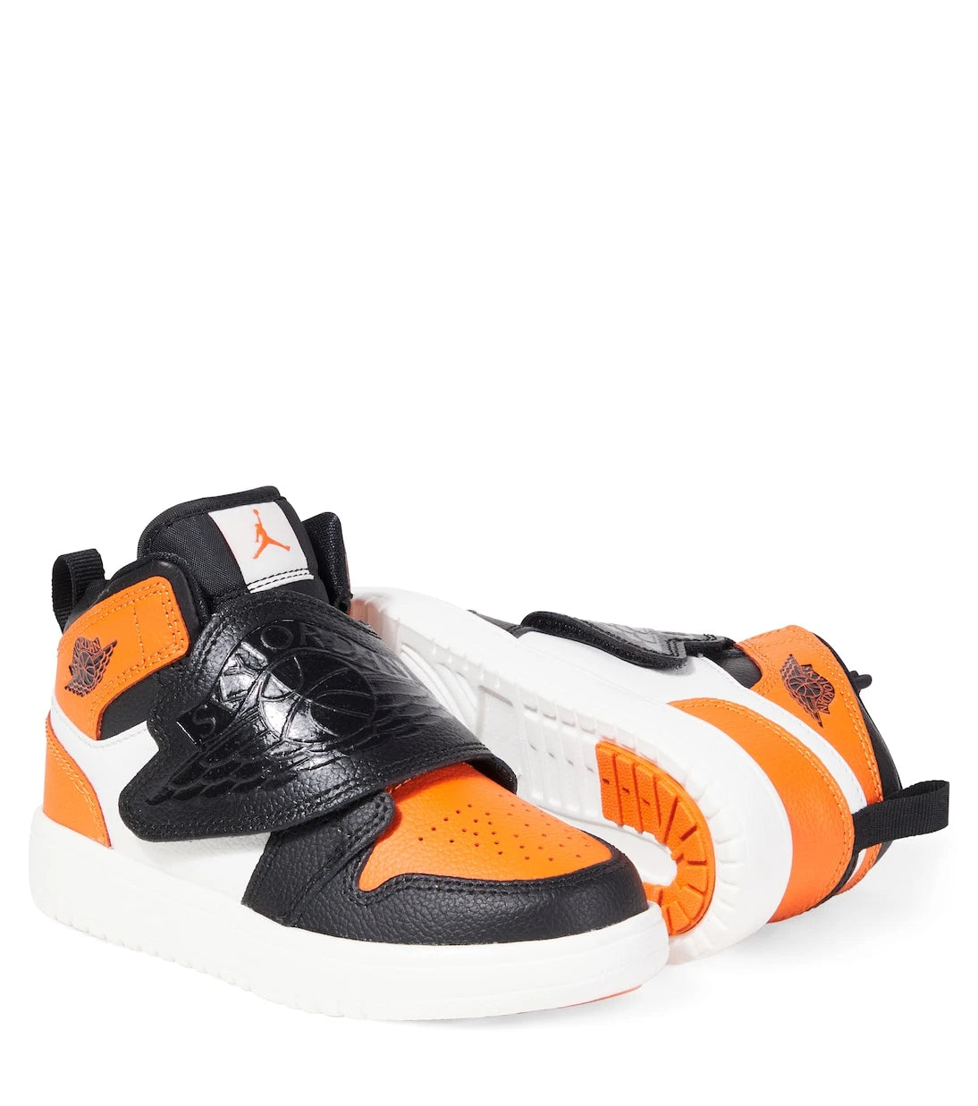 Nike Kids - Sky Jordan 1 leather sneakers