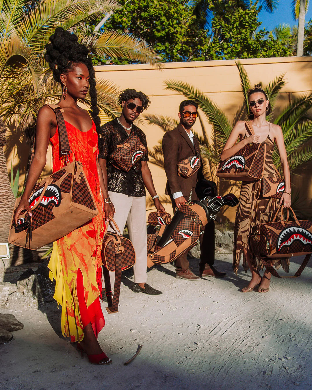 Sprayground Hennyville Pyramid Duffle