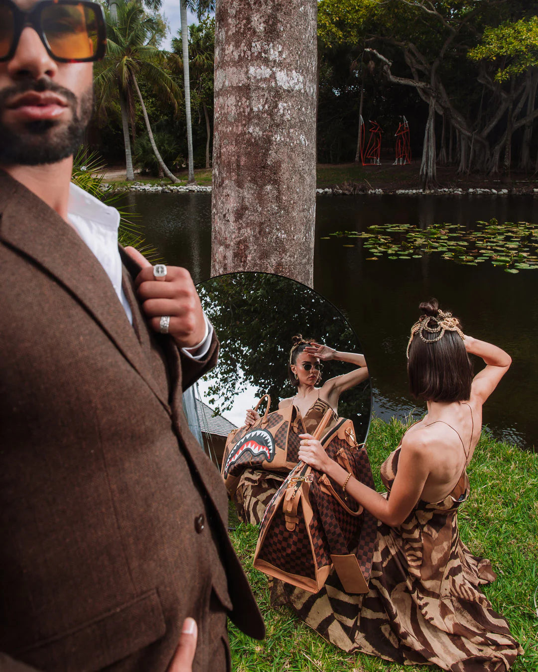 Sprayground Hennyville Pyramid Duffle