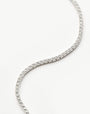 Fine Diamond Tennis Bracelet - Size M | 14ct Solid White Gold Lab Grown Diamonds Bracelets Missoma 