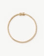 Fine Diamond Tennis Bracelet - Size S | 14ct Solid Gold Lab Grown Diamonds Bracelets Missoma 