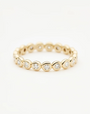 Fine Diamond Tennis Eternity Ring | 14ct Solid Gold Rings Missoma 