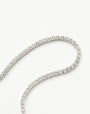 Fine Diamond Tennis Necklace | 14ct Solid White Gold Diamond Necklaces Missoma 