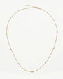 Fine Floating Diamond Necklace | 14ct Solid Gold Necklaces Missoma 