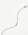 Fine Floating Diamond Necklace | 14ct White Gold Necklaces Missoma 