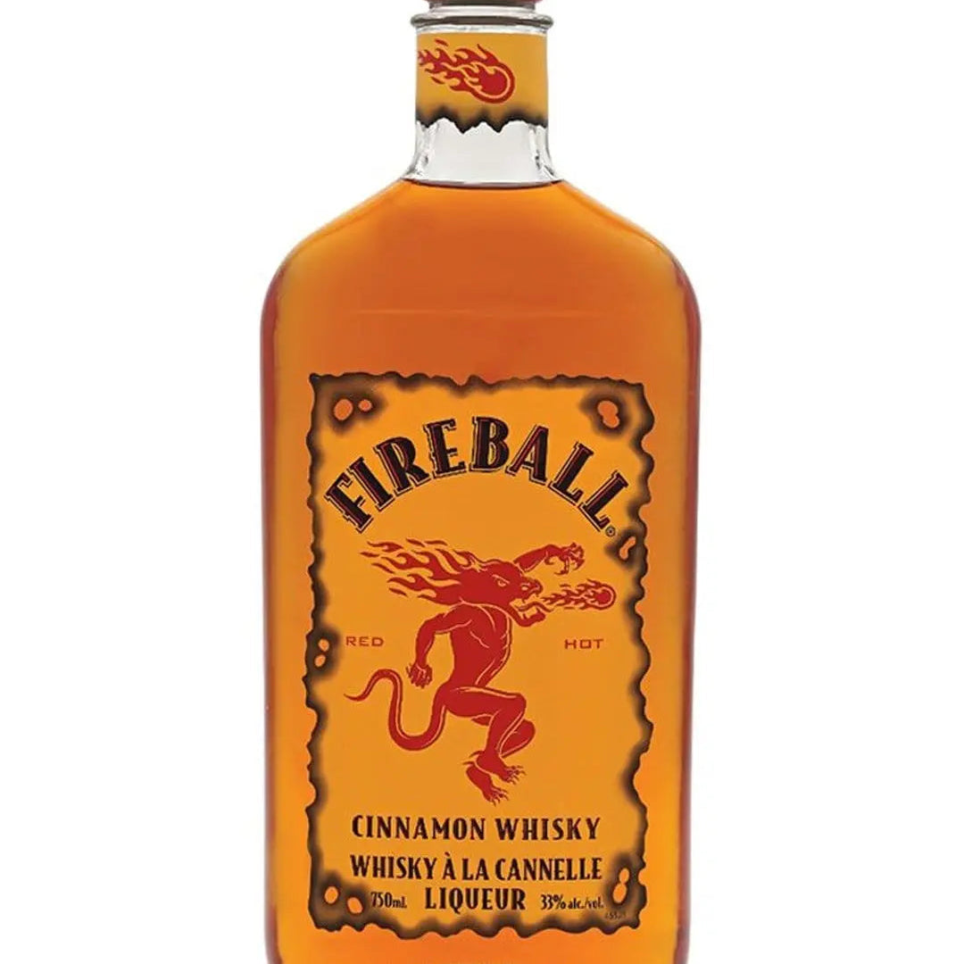 Fireball Cinnamon Whisky Liqueur, 70 cl
