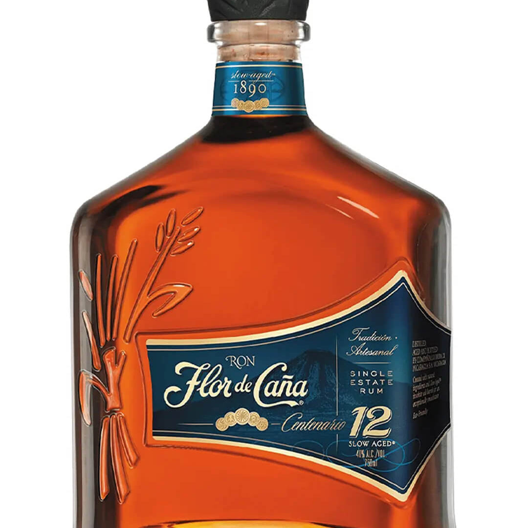 Flor de Cana 12 Year Old Rum, 70 cl