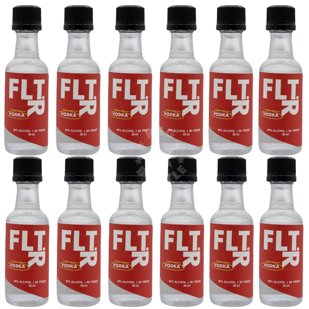 FLTR Vodka - Pack of 12 (12 x 50ml)