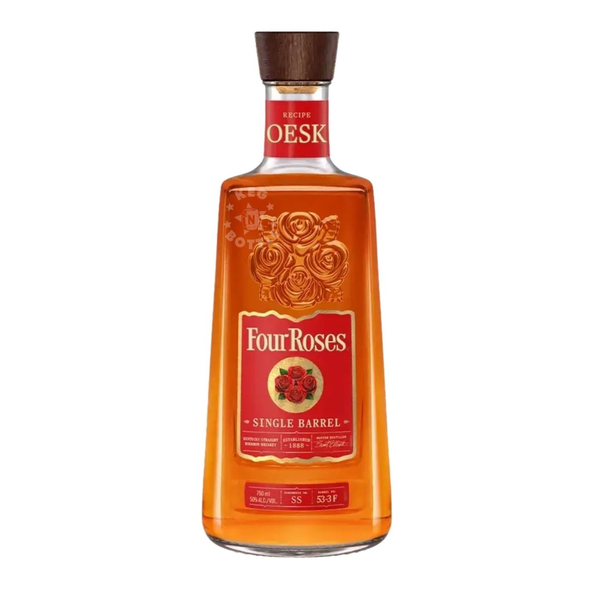 Four Roses Single Barrel OESK Recipe Bourbon (750 ml)