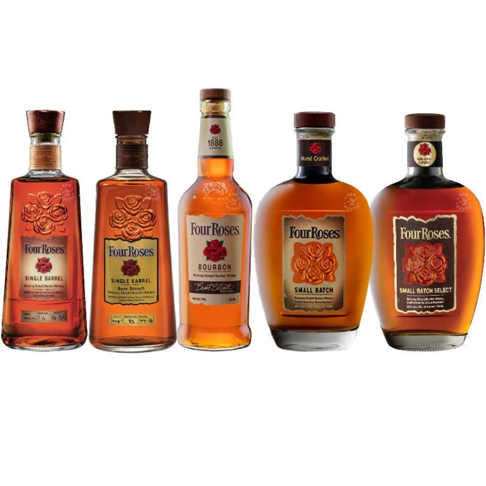 Four Roses Single Barrel & Small Batch Bourbon Bundle (750 ml)