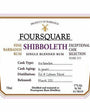 Foursquare Shibboleth Rum (750ML)