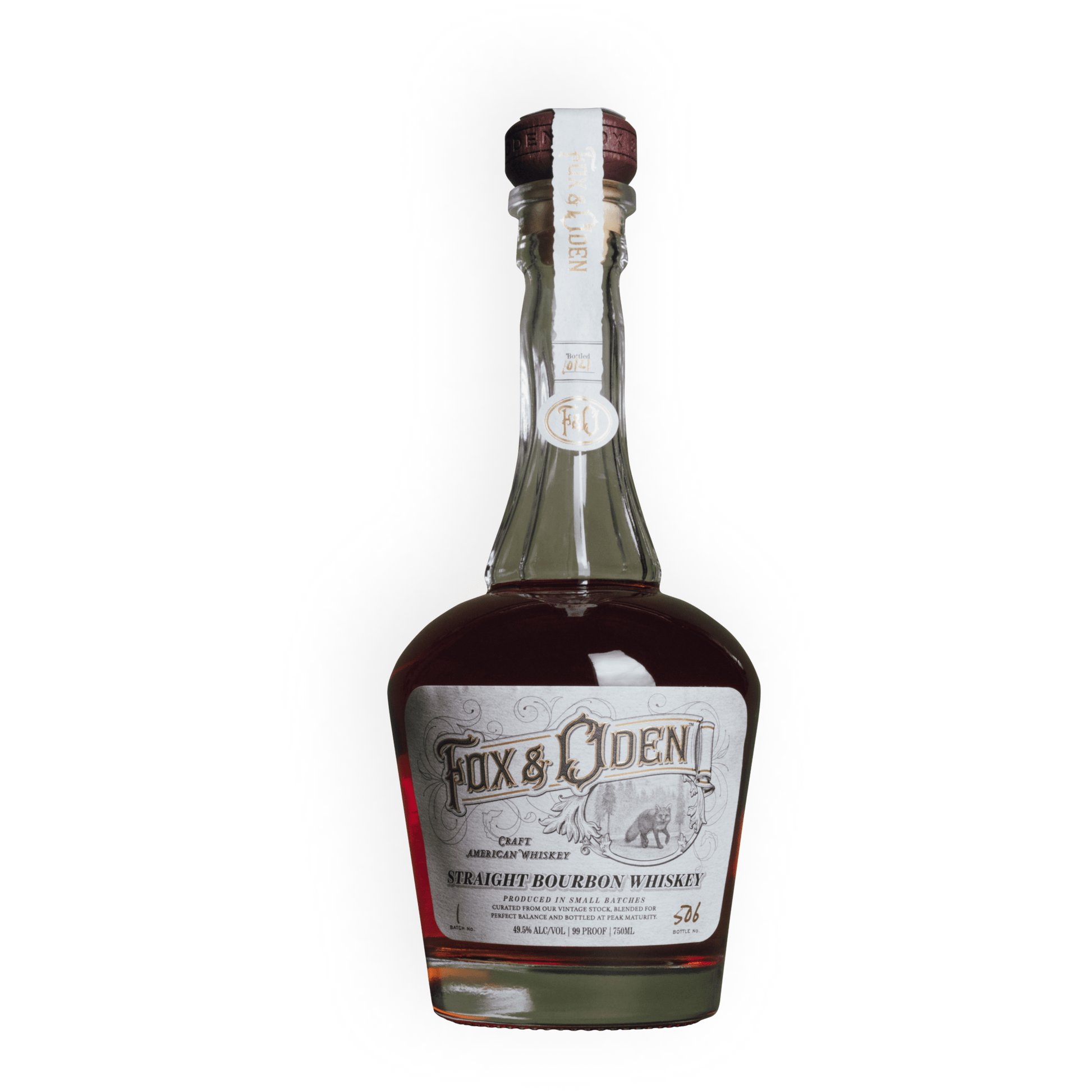 Fox & Oden Straight Bourbon Whiskey (750 mL)