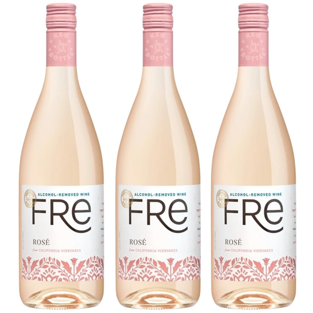 Fre - Alcohol Removed Rosé Wine - 3 Pack (3 x 750ml)
