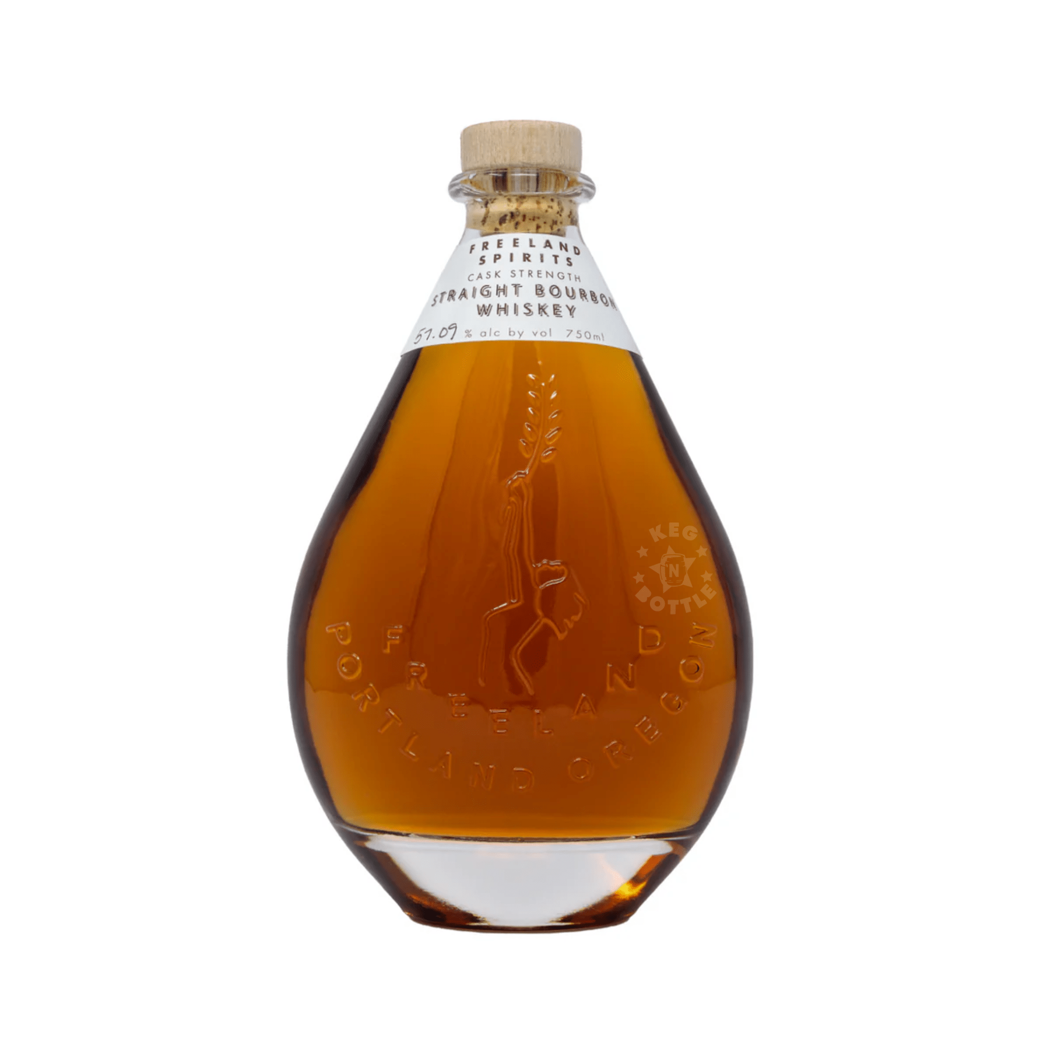 Freeland Spirits Cask Strength Bourbon Whiskey (750 ml)