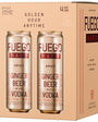 Fuego Hard Ginger Beer with Vodka Spicy (4 x 12 oz Cans)