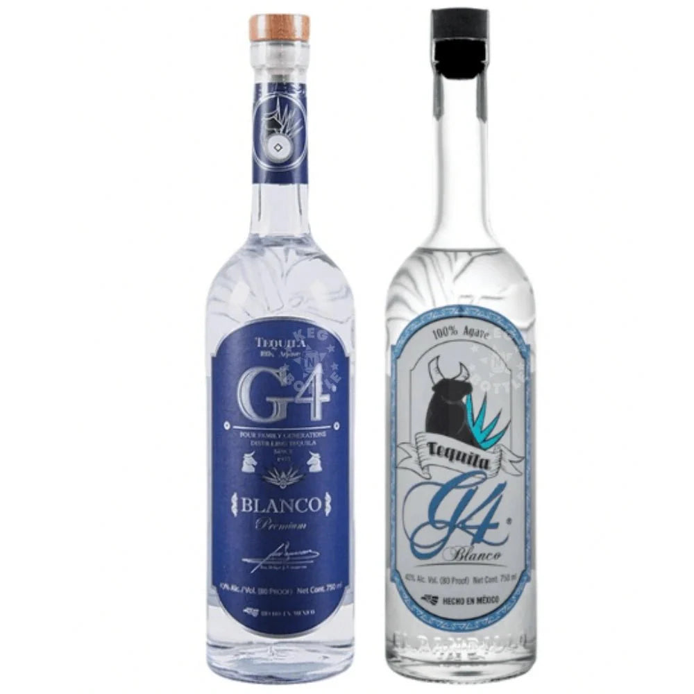 G4 Blanco Throwback Tequila Combo Pack (2x750mL)