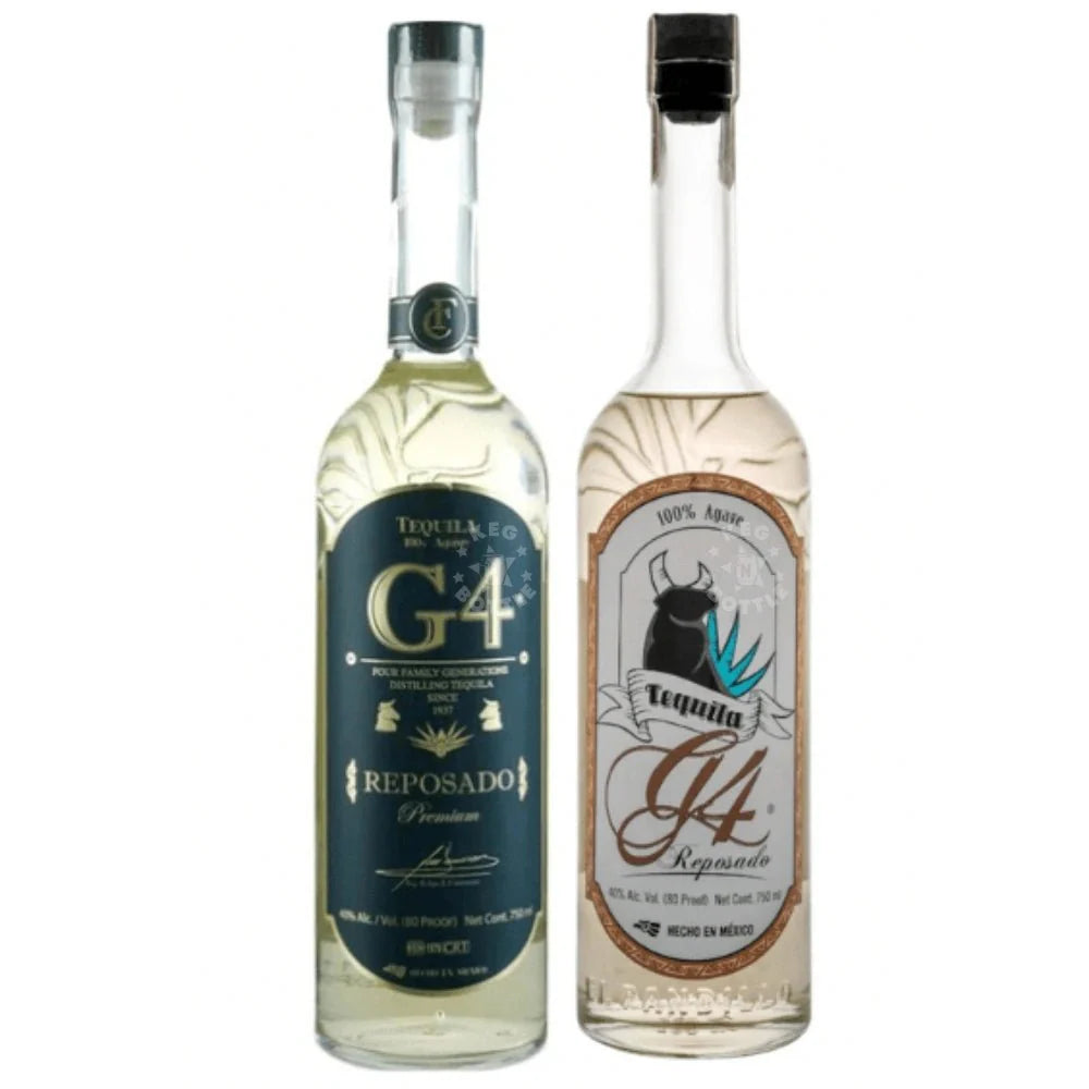 G4 Reposado Throwback Tequila Combo Pack (2x750mL)