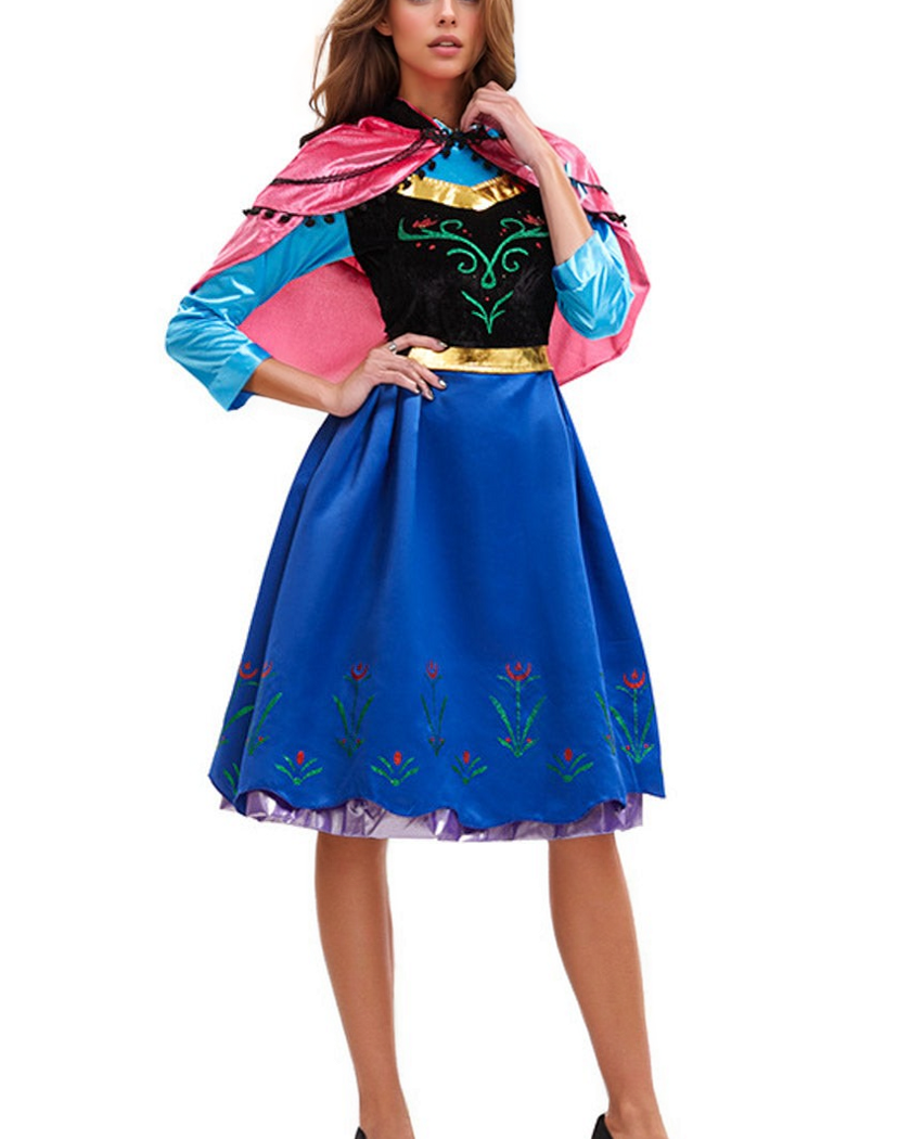 Cartoon Ice Sister Costume