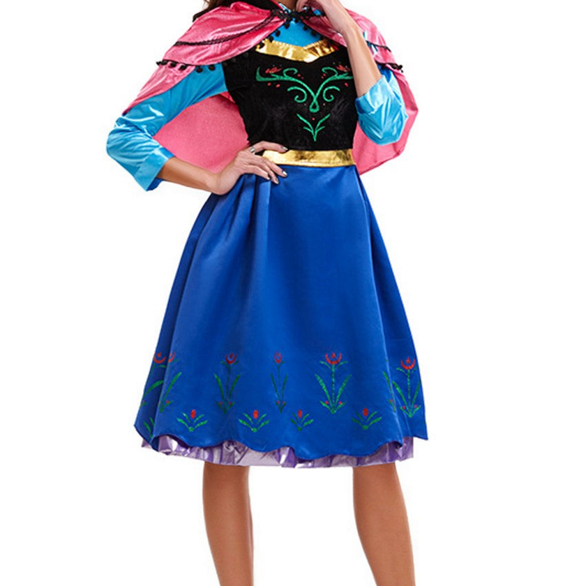 Cartoon Ice Sister Costume