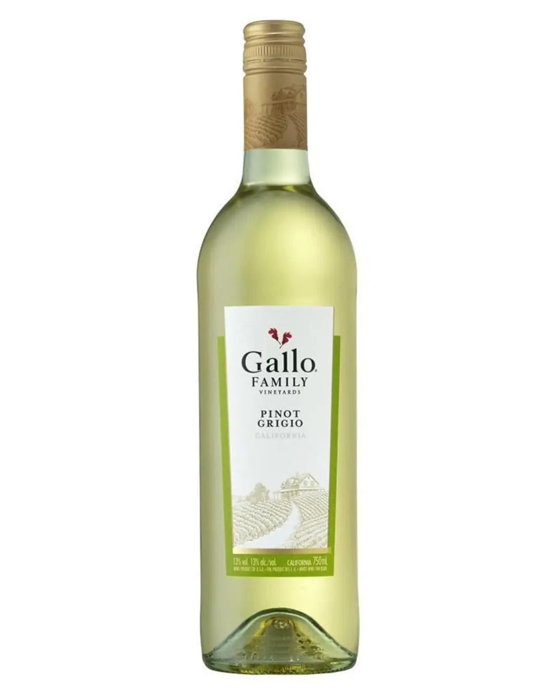 Gallo Family Vineyards Pinot Grigio White Wine, 75 cl