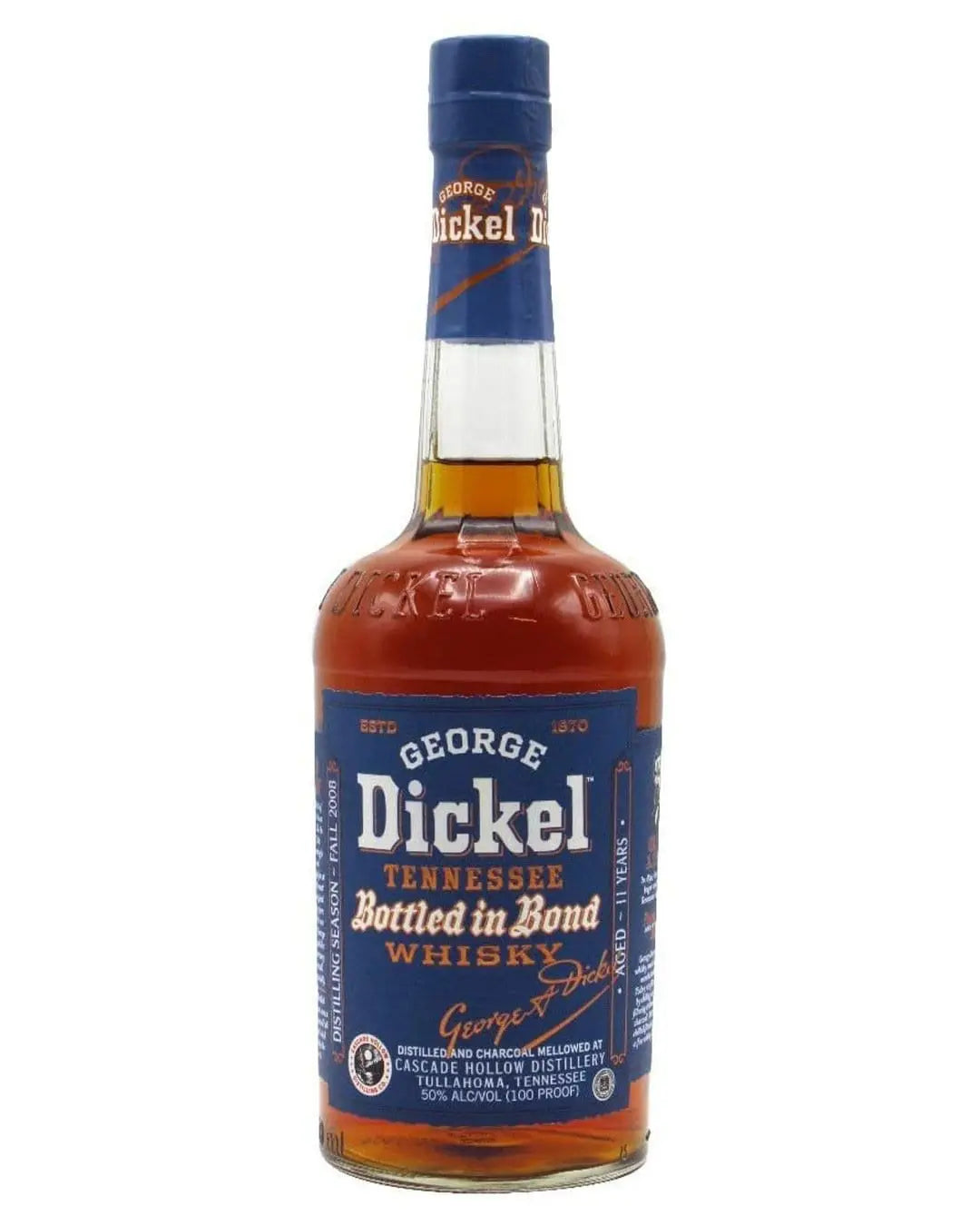 George Dickel Bottled In Bond 11 Year Old Whiskey, 75 cl